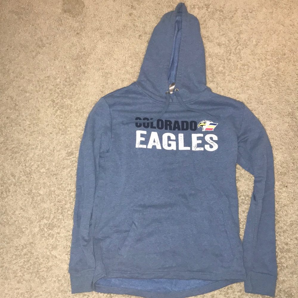 Blue Colorado Eagles Hockey sweatshirt